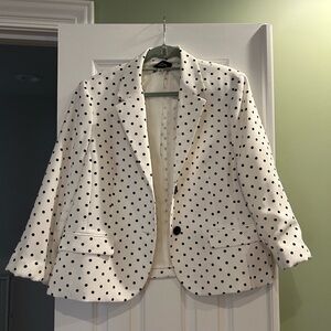 Black Label by Evan Picone - Polka Dot Blazer (18)